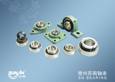 Industrial And Agricultural Mounted Bearing Units Low Noise / Pillar Block Bearings / Types of Ball Bearings